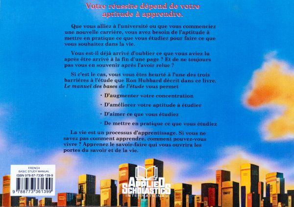 Le manuel des bases de l'étude (4eme de couv.)